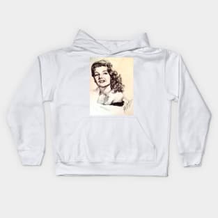 Hollywood Golden Age Female Kids Hoodie